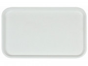 Поднос столовый из полипропилена 530x330 мм белый
