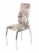 Стул «Патриот Хром» с мягким сиденьем