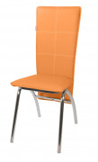 Стул «Эверест» с мягким сиденьем (хромированный каркас)