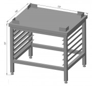 Подставка ППК-(FCTS 664-711)-Н-ЮТ для печей Viatto made in Italy (моделей FCM-664R/FCM-711R) Подставка ППК-(FCTS 664-711)-Н-ЮТ для печей Viatto made in Italy (моделей FCM-664R/FCM-711R)