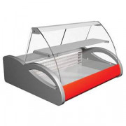 ВИТРИНА ХОЛОДИЛЬНАЯ А87 SM 1,0-1 (ВХС-1,0 Арго) 0011-3020 (БОК СЕР., ДЕКОР КРАСН.)