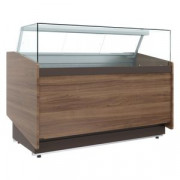 Витрина кондитерская Полюс KC82 SM 1,2-1 (1008 темный дуб)