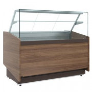 Витрина кондитерская Полюс КС80 SM 1,2-1 (1008 темный дуб)