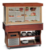 ВИТРИНА ХОЛОДИЛЬНАЯ FLASH VFS ТЕМН. ОРЕХ