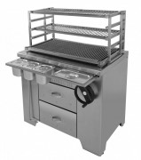 Мангал угольный многофункциональный GRILL MASTER УММ 11306