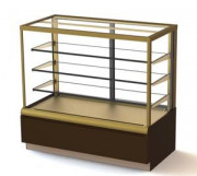 ВИТРИНА КОНДИТЕРСКАЯ KC70 VM 0,9-1 0102-0109 (ВХСВ-0,9Д CARBOMA CUBE) КОРИЧ.-ЗОЛОТОЙ 1801933p