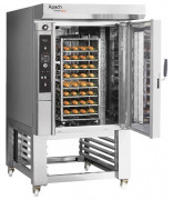 Печь миниротационная газовая с подставкой с направляющими Apach BAKERY С46CS DPTA