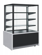 ВИТРИНА НЕЙТРАЛЬНАЯ 1,3 CARBOMA CUBE ТЕХНО 9006-9005 (KC70 N 1,3-1)