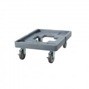 Тележка для термоконтейнеров 71х53см h23см, цвет серый JW-FOC