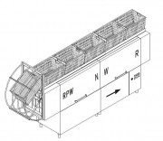 МАШИНА Д/МОЙКИ ЯЩИКОВ DIHR VX 401 SPECIAL DX+DDE+XP/2 ЧАСТИ