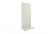 База пристенного стеллажа ЕСО (L=1250, H=2250, глянец, RAL 9016)
