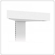 Навес прямой угловой внешний с подсветкой ЕСО (G=470, глянец, RAL 9016)