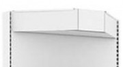 Навес прямой угловой внутренний с подсветкой ЕСО (G=470, глянец, RAL 9016)