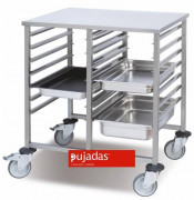 M.Pujadas, S.A. Тележка 80780 (двойная, низкая, для GN 1/1, 810х635х900 мм)