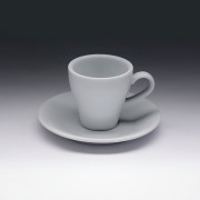 Кофейная пара с круглым блюдцем «Collage» 90 мл