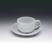 Кофейная пара с круглым блюдцем «Collage» 100 мл