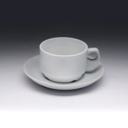 Чайная пара с круглым блюдцем «Collage» 155 мл