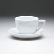 Чайная пара с круглым блюдцем «Collage» 210 мл