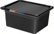 Гастроемкость из полипропилена без крышки GN 1/2 325х265х150 мм черная [422100713]