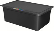 Гастроемкость из полипропилена без крышки GN 1/1 530х325х200 мм черная [422100313]