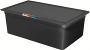 Гастроемкость из полипропилена без крышки GN 1/1 530х325х150 мм черная [422100213]