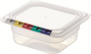Гастроемкость из полипропилена без крышки GN 1/6 176х162х65 мм прозрачная [21019]