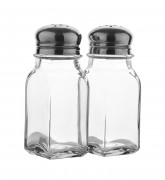 Набор для специй (соль, перец) без подставки Luxstahl [916]